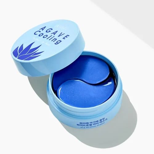 Охлаждающие патчи с экстрактом агавы | Petitfee agave cooling hydrogel eye patch 60 ea - фото 7