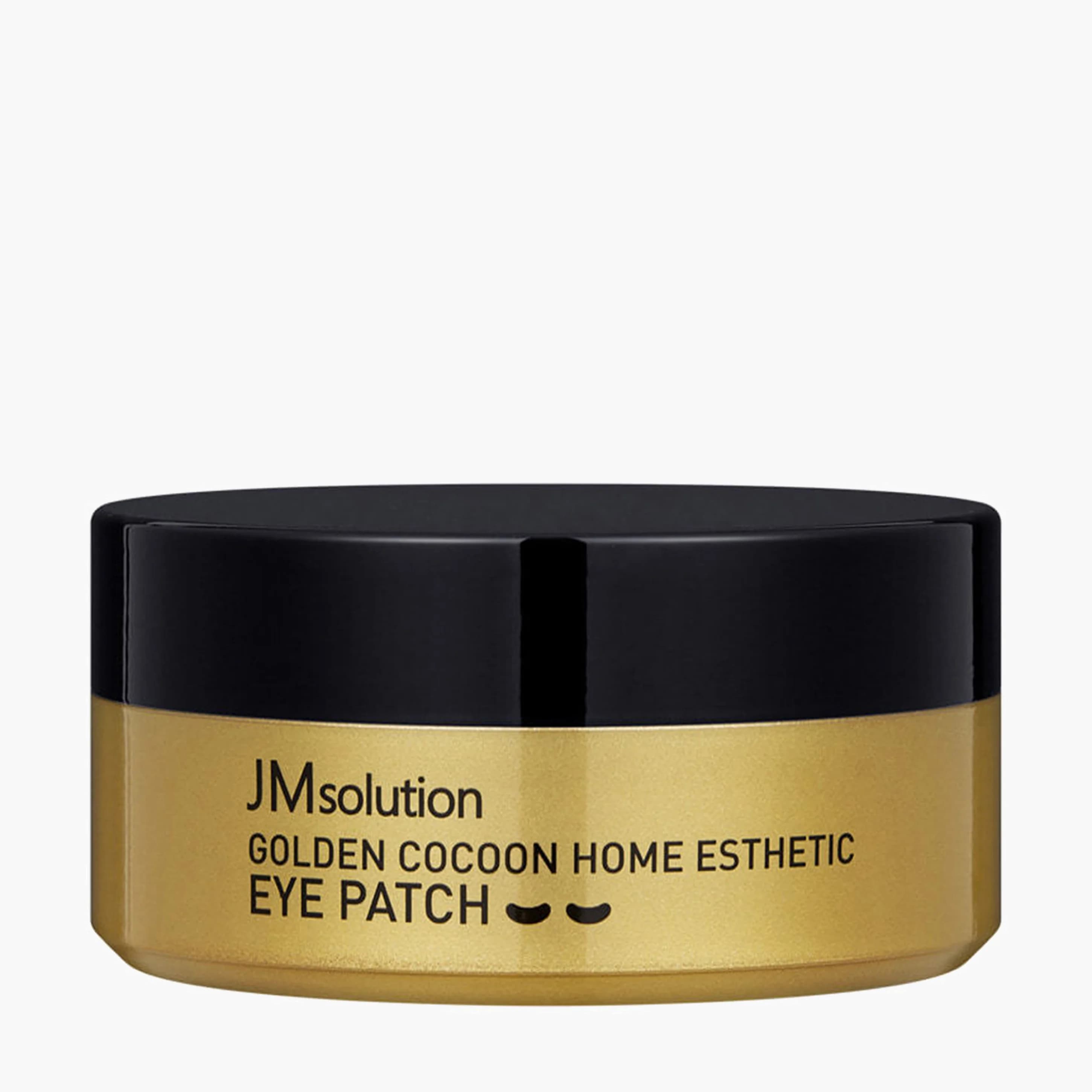 Гидрогелевые патчи с шёлком и золотом | JMsolution Golden Cocoon Home Esthetic Eye Patch 60 еа