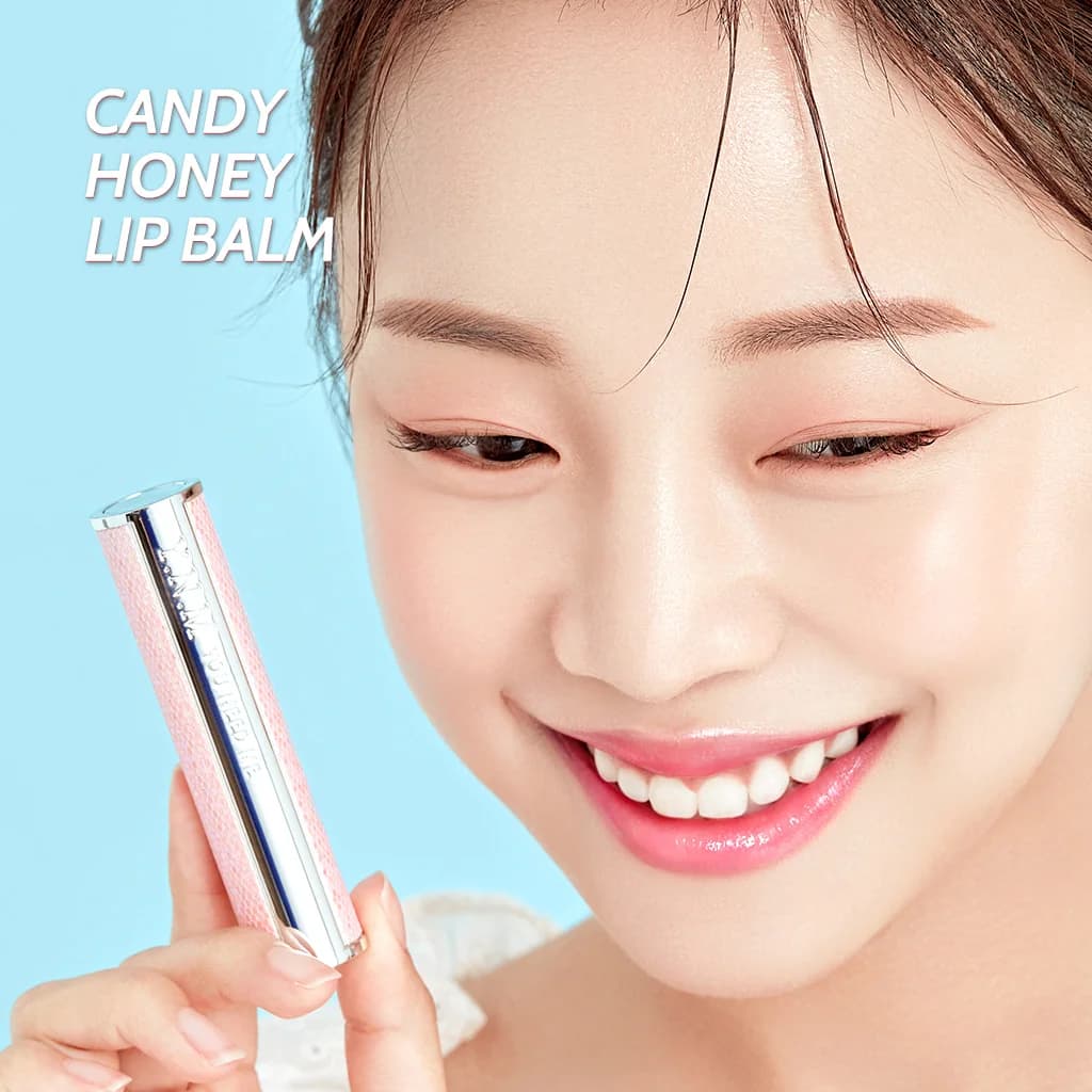 Увлажняющий бальзам для губ розовый | You need me YNM Candy Honey Lip Balm Pink 3 g - фото 4