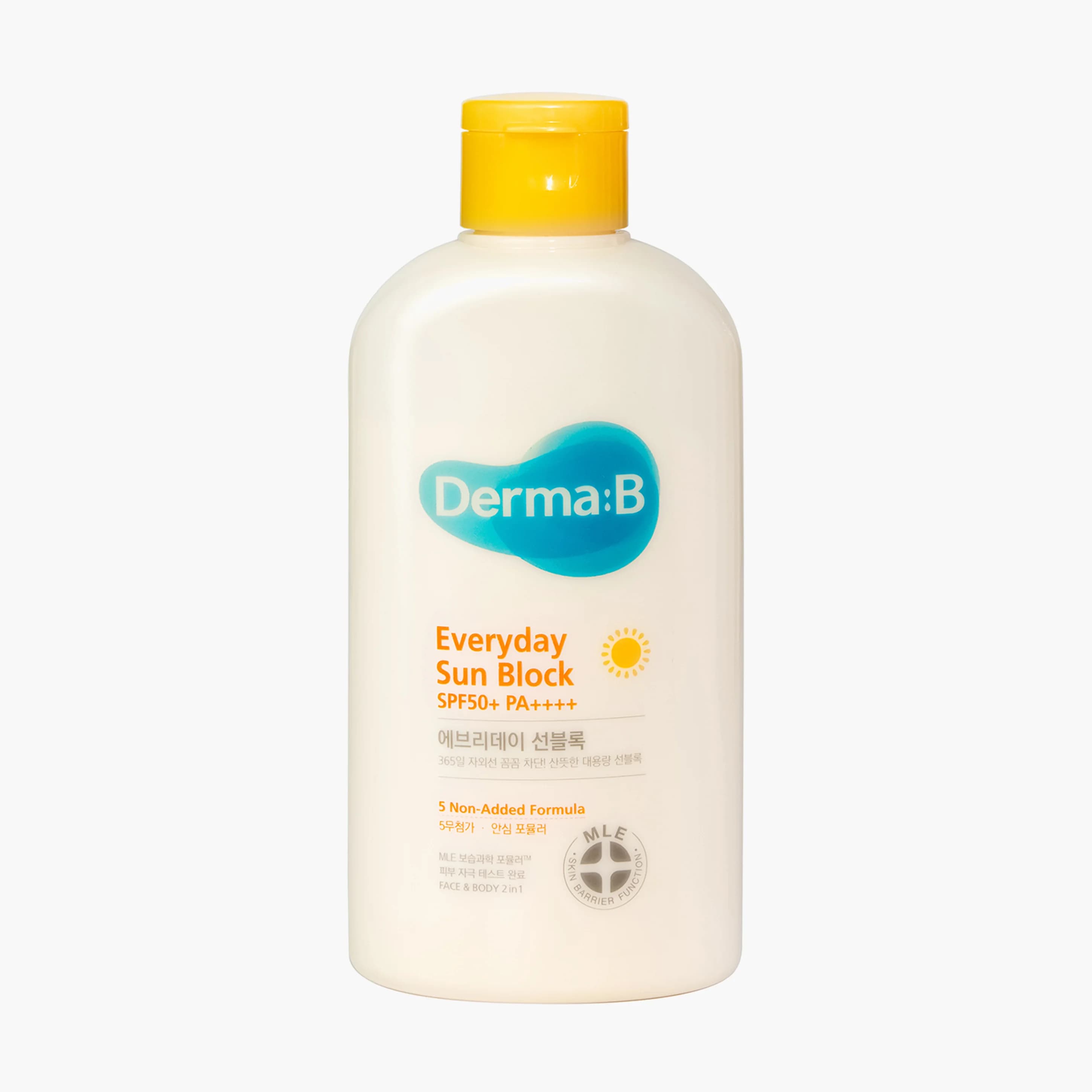 Крем солнцезащитный | Derma:B Sun Block SPF50+ PA++++ 200 ml