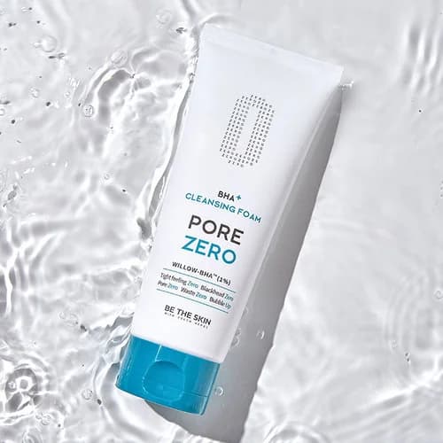 Пенка для умывания для борьбы с чёрными точками | Be The Skin BHA+ PORE ZERO Cleansing Foam 150 g - фото 5