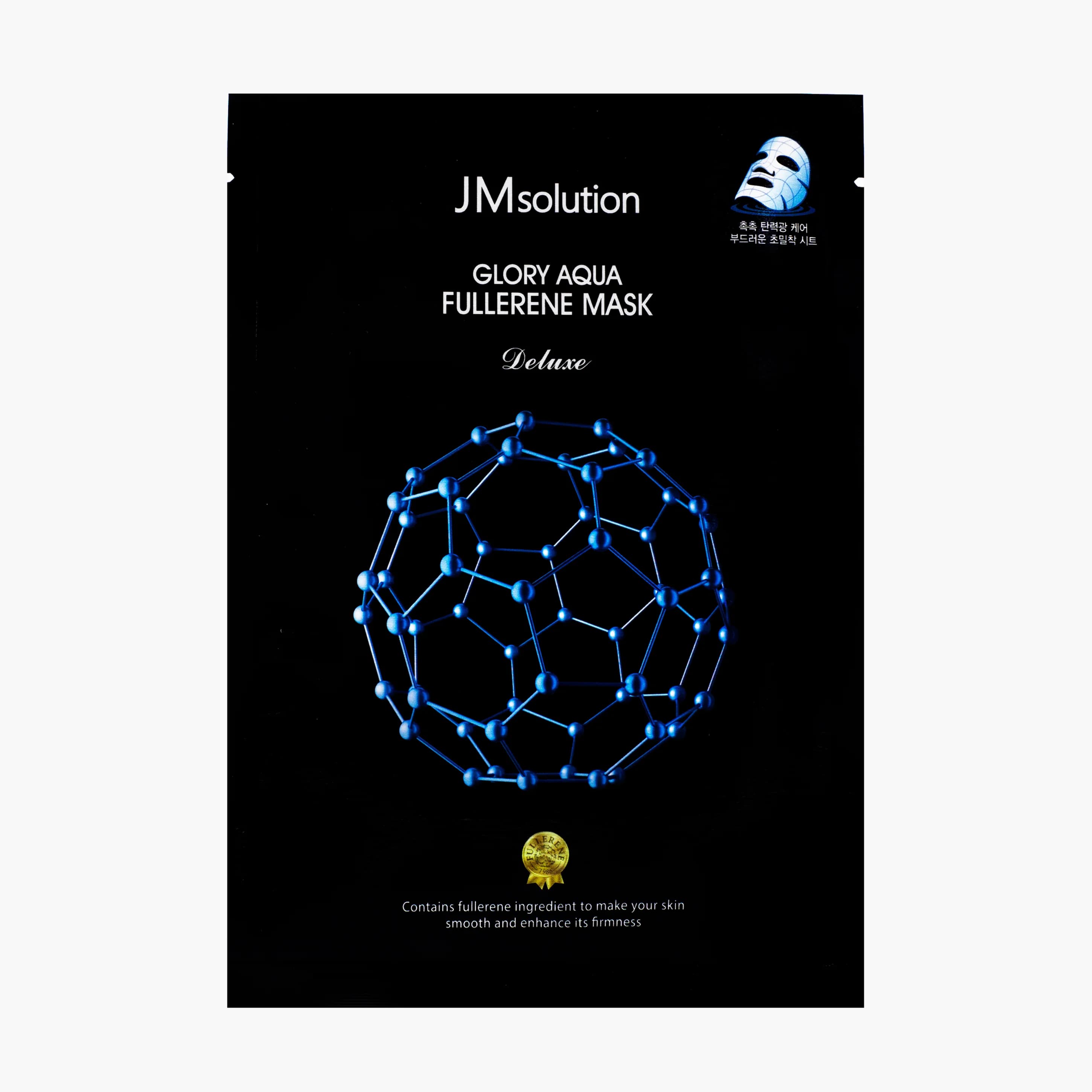 Антиоксидантная маска с фуллереном и пептидами | JMsolution Aqua Fullerene Mask 35 ml