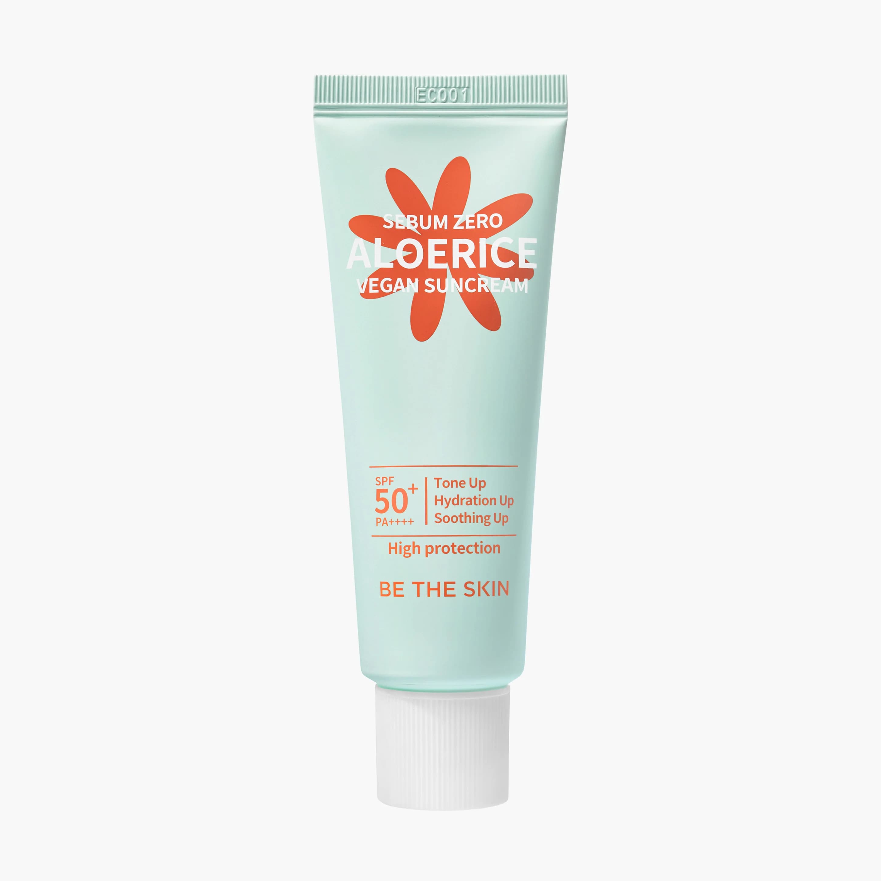 Крем солнцезащитный | Be The Skin Sebum Zero Aloerice Vegan Sun Cream 50+ PA++++ 50 ml