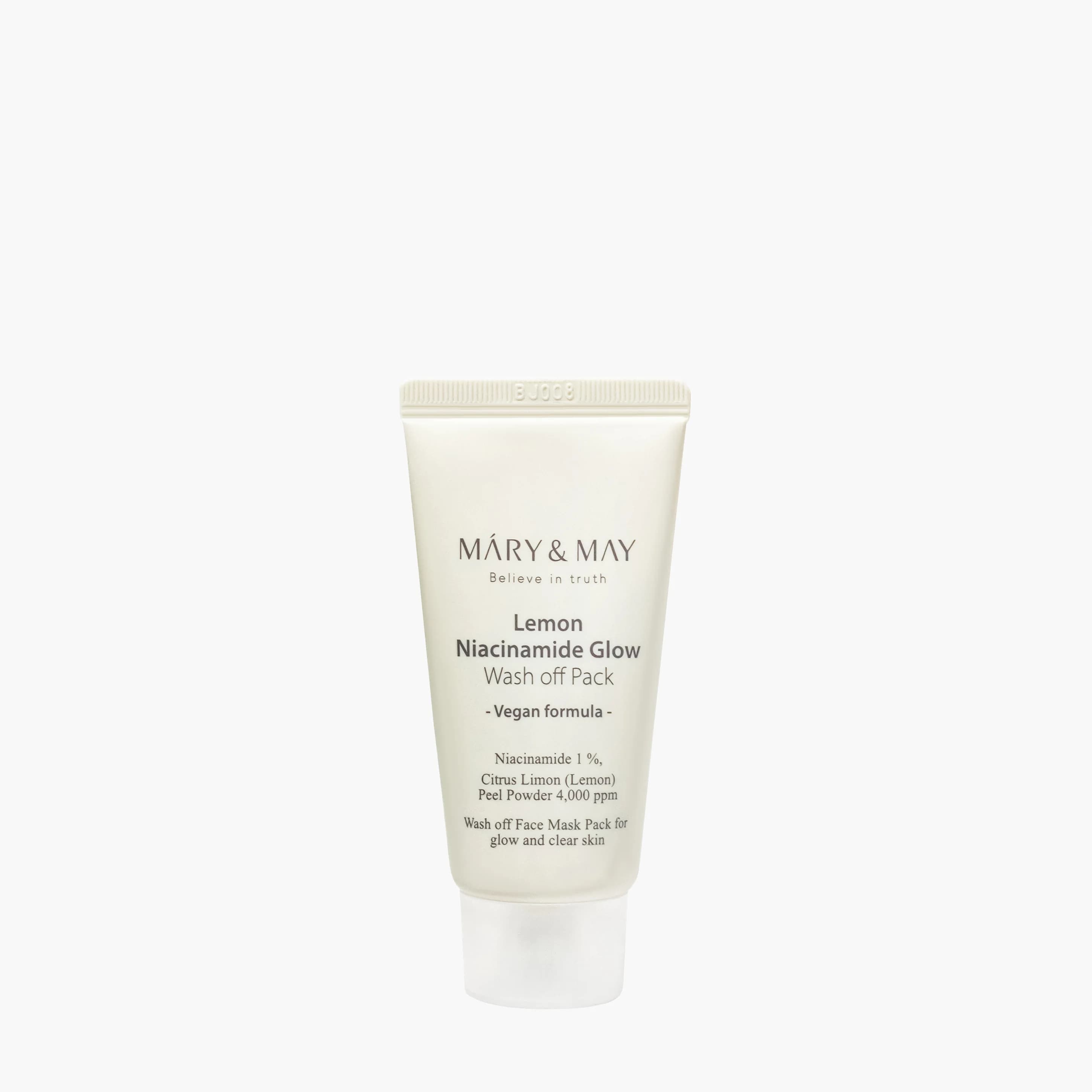Маска для лица глиняная c ниацинамидом | Mary&May Lemon Niacinamide Glow Wash Off Pack 30 g 