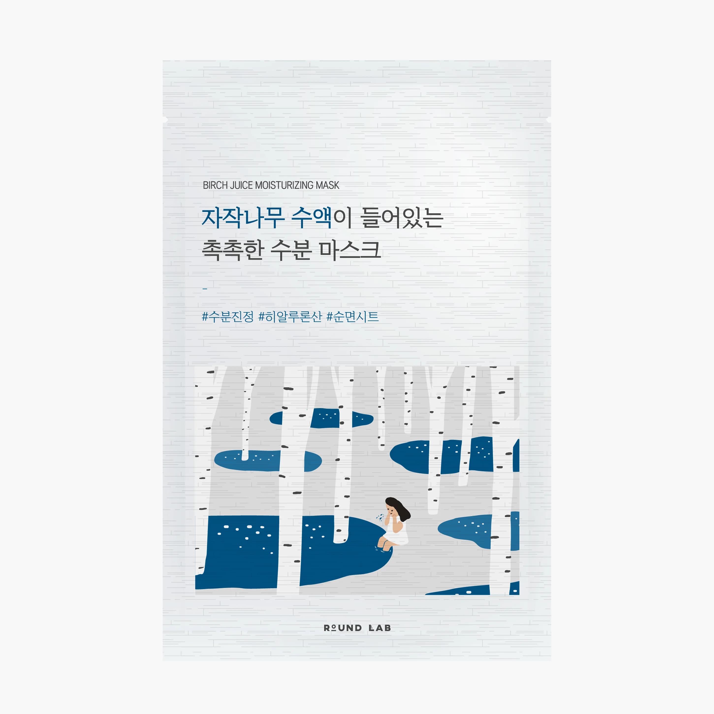 Маска тканевая увлажняющая с березовым соком| Round Lab Birch Juice Moisturizing Mask 25 ml