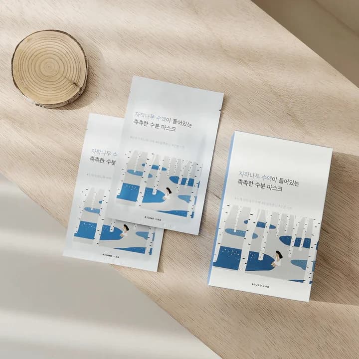 Маска тканевая увлажняющая с березовым соком| Round Lab Birch Juice Moisturizing Mask 25 ml - фото 2