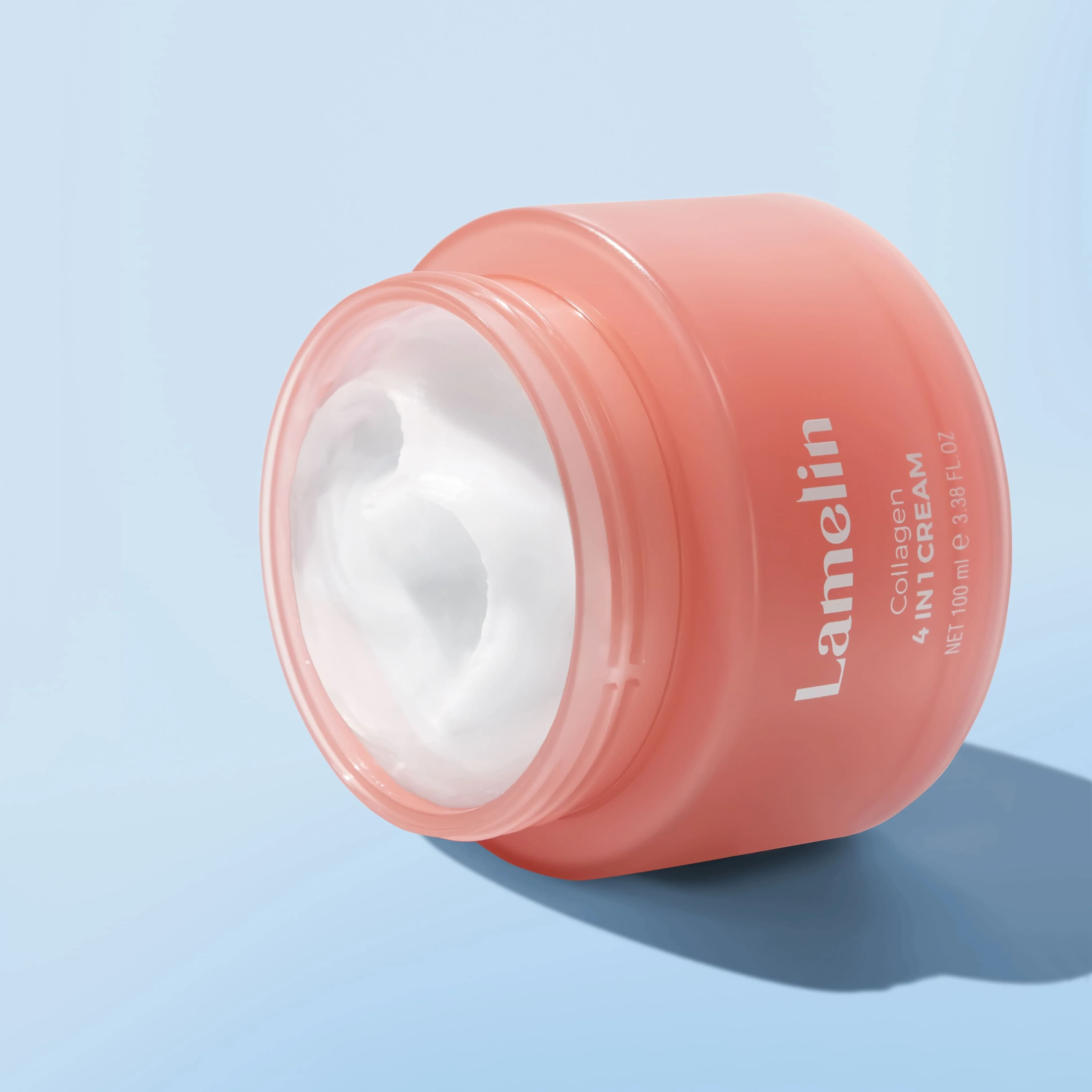 Крем питательный с коллагеном 4 в 1 | Lamelin Collagen 4 IN 1 Cream 100 ml - фото 2