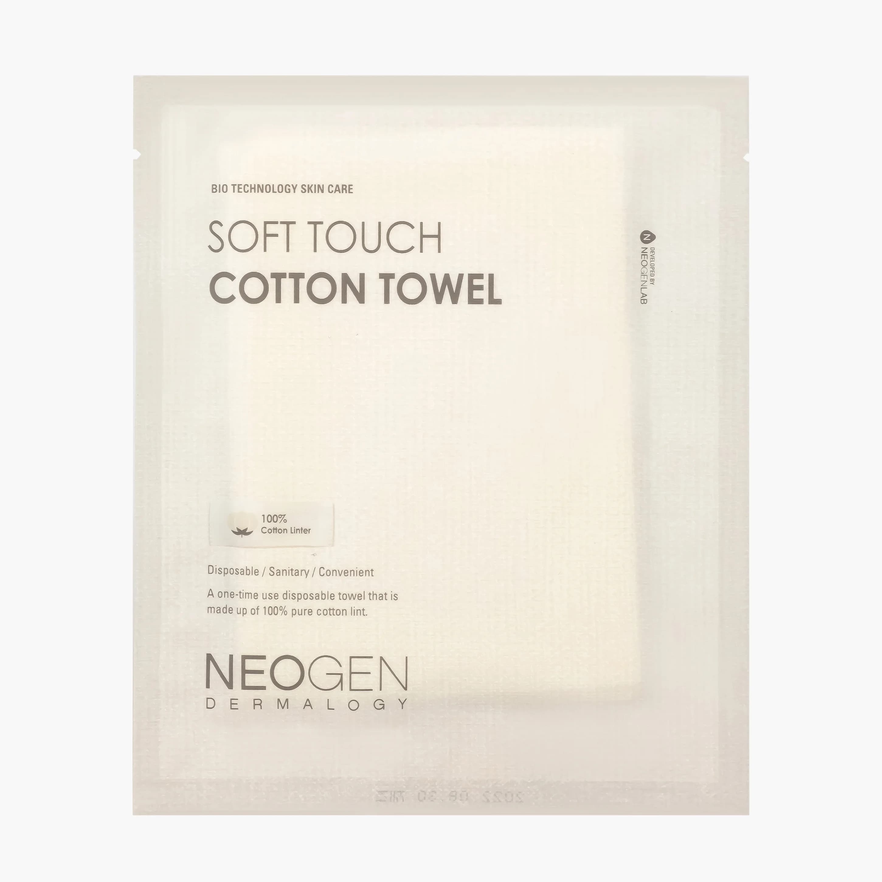 Полотенце мягкое хлопковое | Neogen Dermalogy Soft Touch Cotton Towel