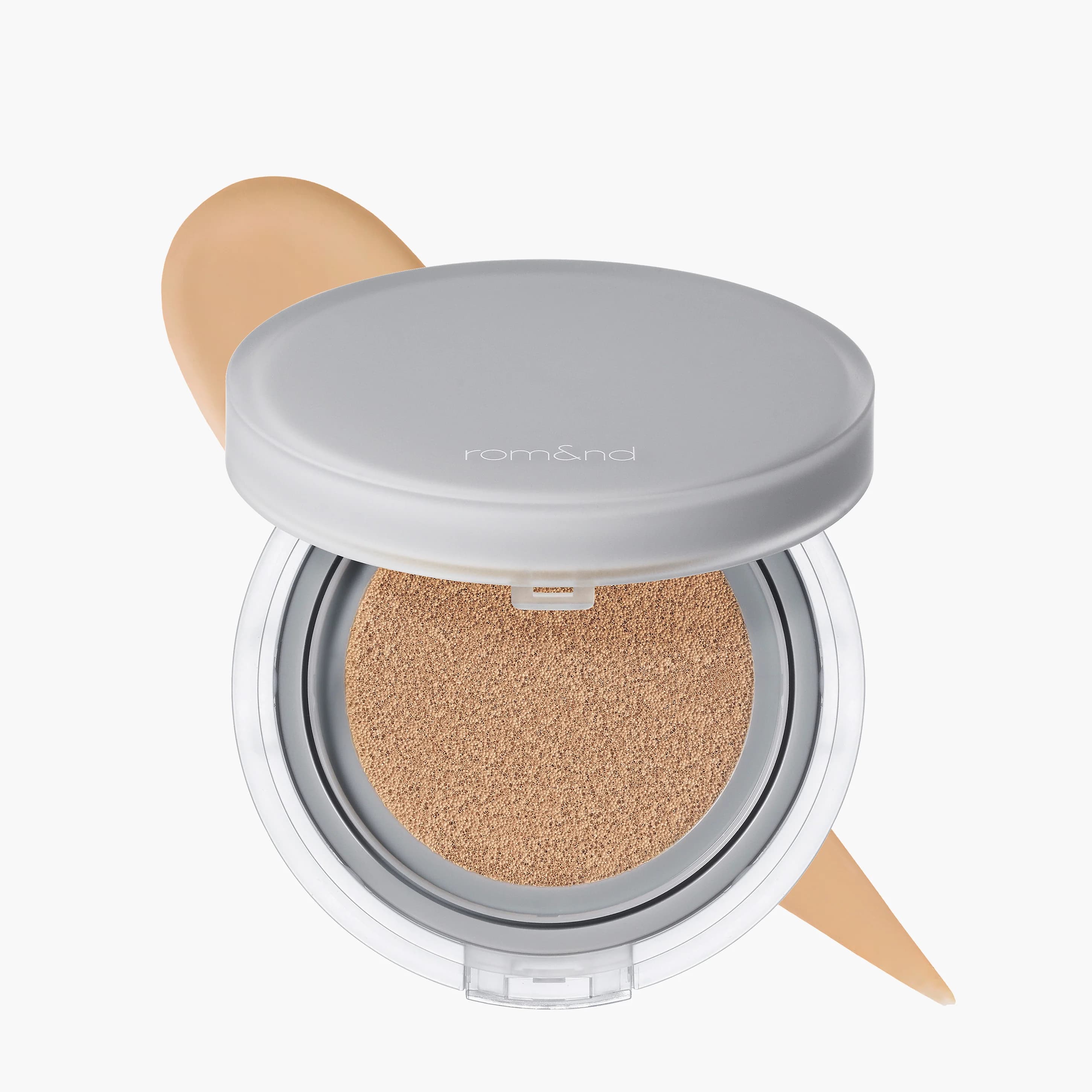 Кушон увлажняющий с матовым финишем| ROM&ND Nu Zero Cushion 04 beige 23 15 g.