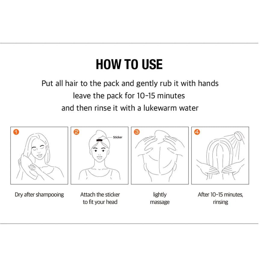 Маска-шапочка для восстановления волос | Apothe Silky Hair Pack 35 ml - фото 4