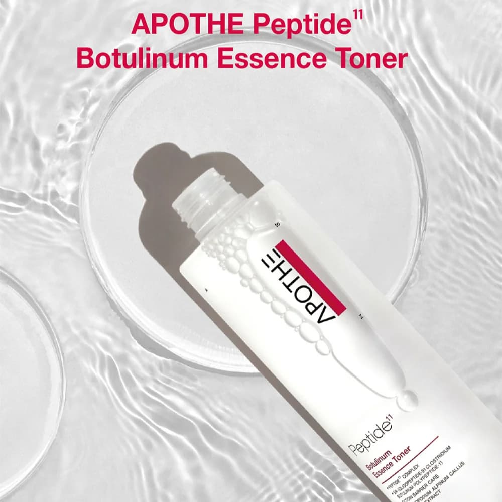 Тонер-эссенция пептидная | Apothe Peptide 11 Botulinum Essence Toner 250 ml - фото 6
