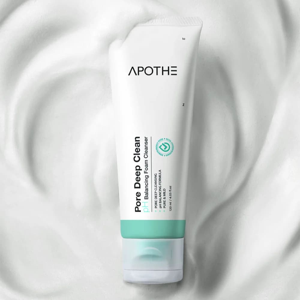 Пенка балансирующая | Apothe Pore Deep Clean pH Balancing Foam Cleanser 120 ml