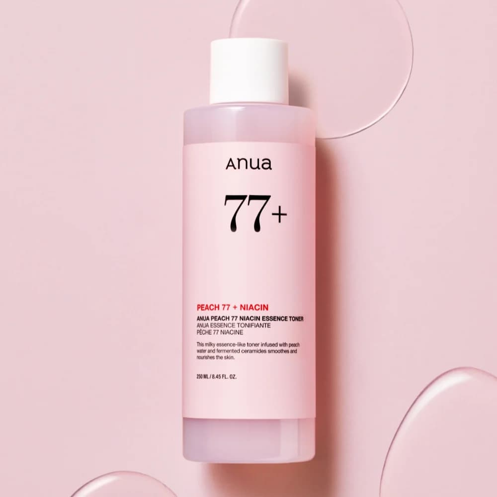 Тонер-эссенция с экстрактом персика и ниацинамидом | ANUA Peach 77 Niacin Essence Toner 250 ml - фото 3