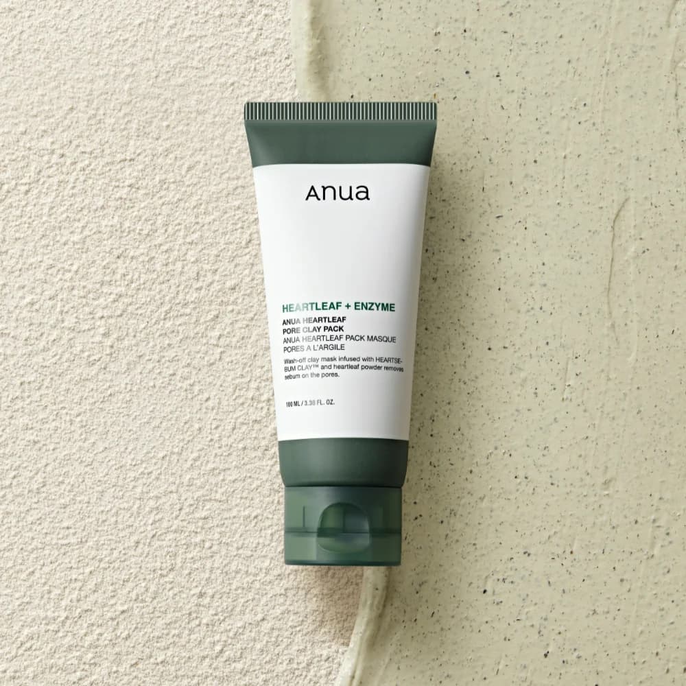 Маска глиняная для очищения пор с хауттюйнией | ANUA Heartleaf Pore Clay Pack 100ml - фото 5