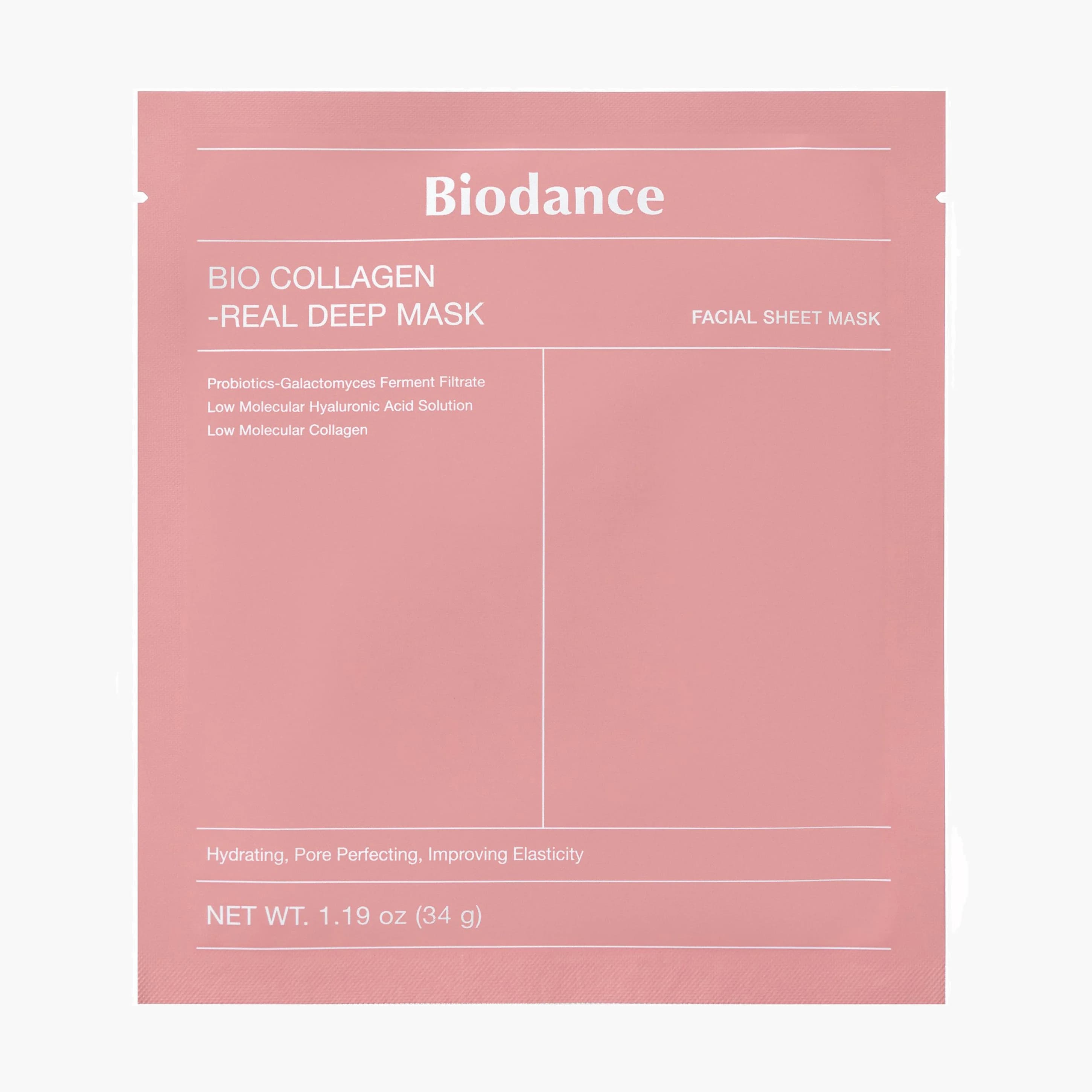 Маска гидрогелевая глубокоувлажняющая с коллагеном и ферментами| Biodance Bio-Collagen Real Deep Mask - фото 9