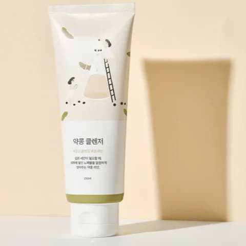 Пенка-скраб для умывания питательная с соей | Round Lab Soybean Cleanser 150 ml - фото 4