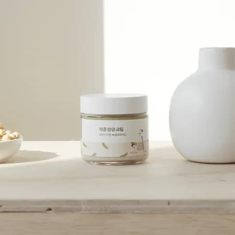 Крем для лица питательный | Round Lab Soybean Nourishing Cream 80ml - фото 4