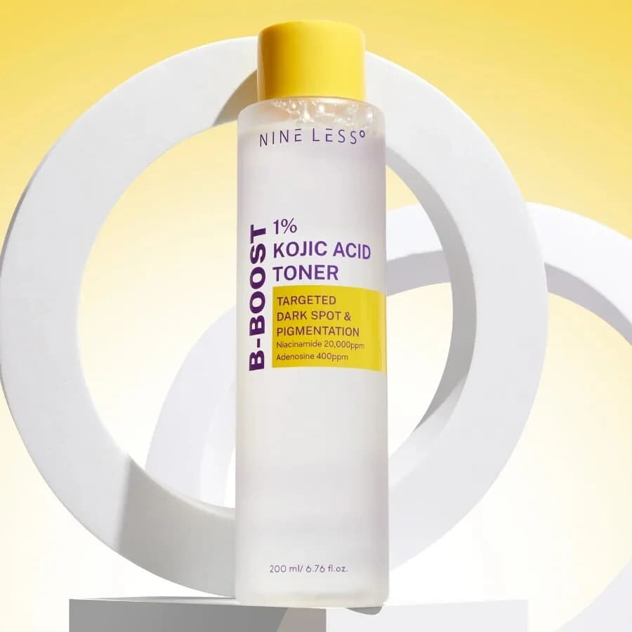 Тонер с койевой кислотой | NINE LESS B-Boost 1% Kojic Acid Toner 200ml - фото 2