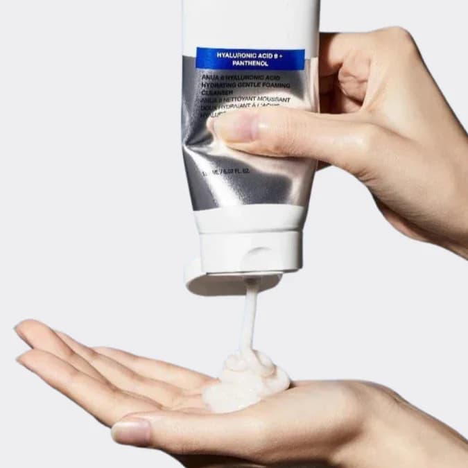 Пенка для умывания с гиалуроновой кислотой | ANUA Hydrating Gentle Foaming Cleanser 150ml - фото 2