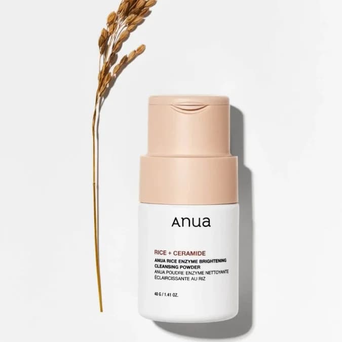 Пудра энзимная смягчающая с рисовым экстрактом | ANUA Rice Enzyme Brightening Cleansing Powder 40g - фото 5