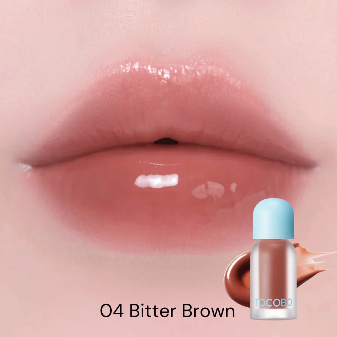 Масло для губ с плампинг-эффектом| Tocobo Juicy Berry Plumping Lip Oil 04 Biiter Brown - фото 2