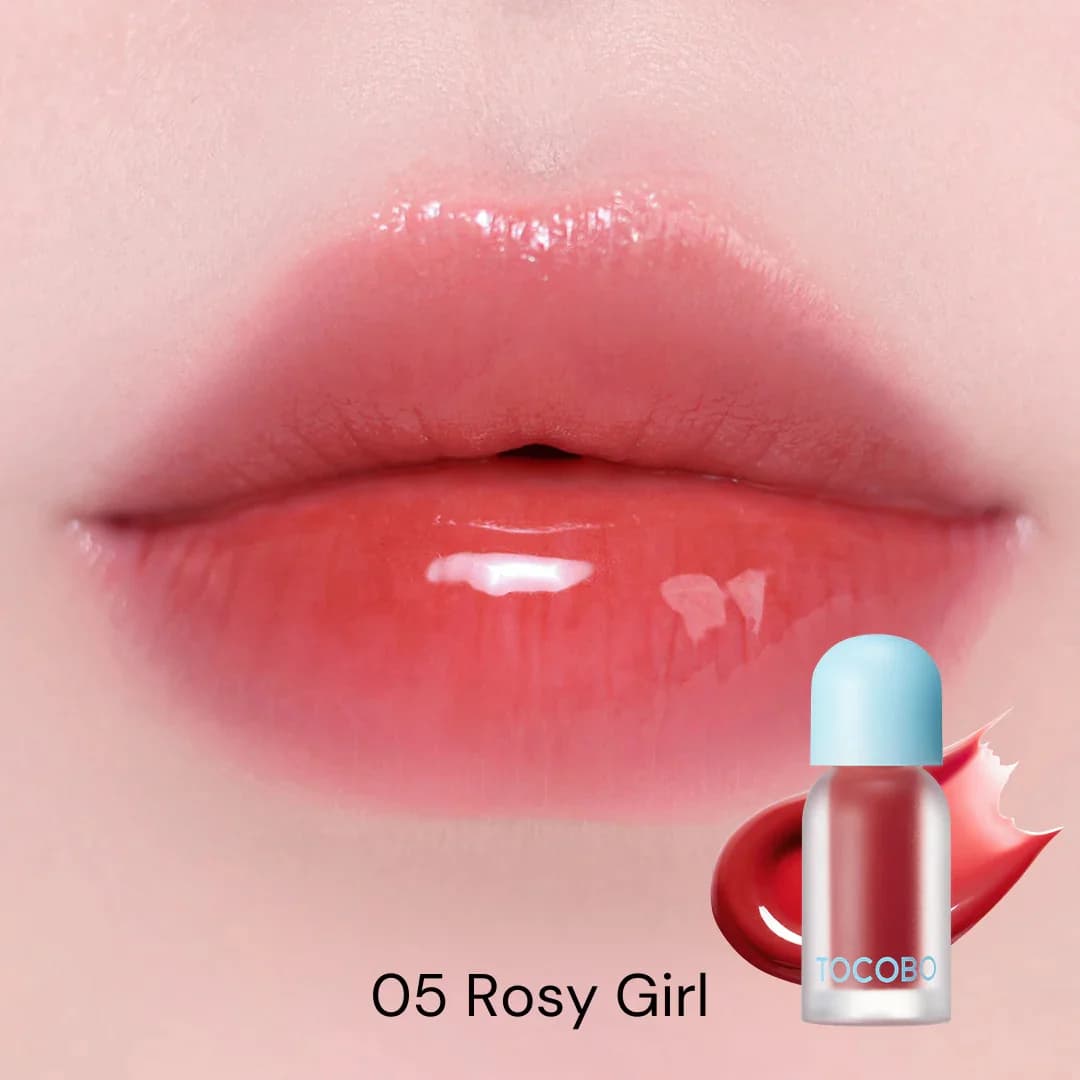 Масло для губ с плампинг-эффектом| Tocobo Juicy Berry Plumping Lip Oil 05 Rosy Girl - фото 2