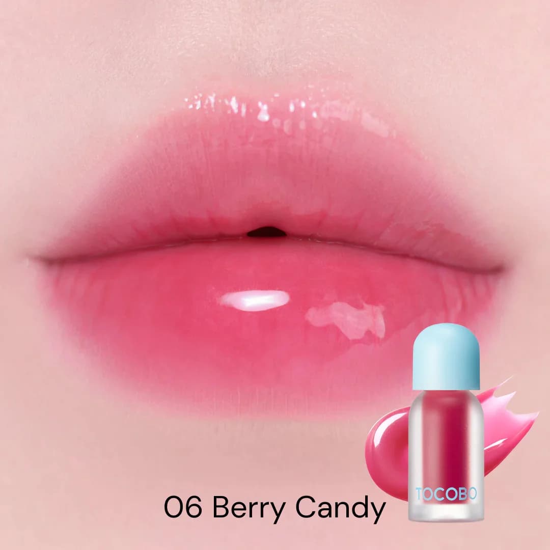 Масло для губ с плампинг-эффектом| Tocobo Juicy Berry Plumping Lip Oil 06 Berry Candy - фото 2