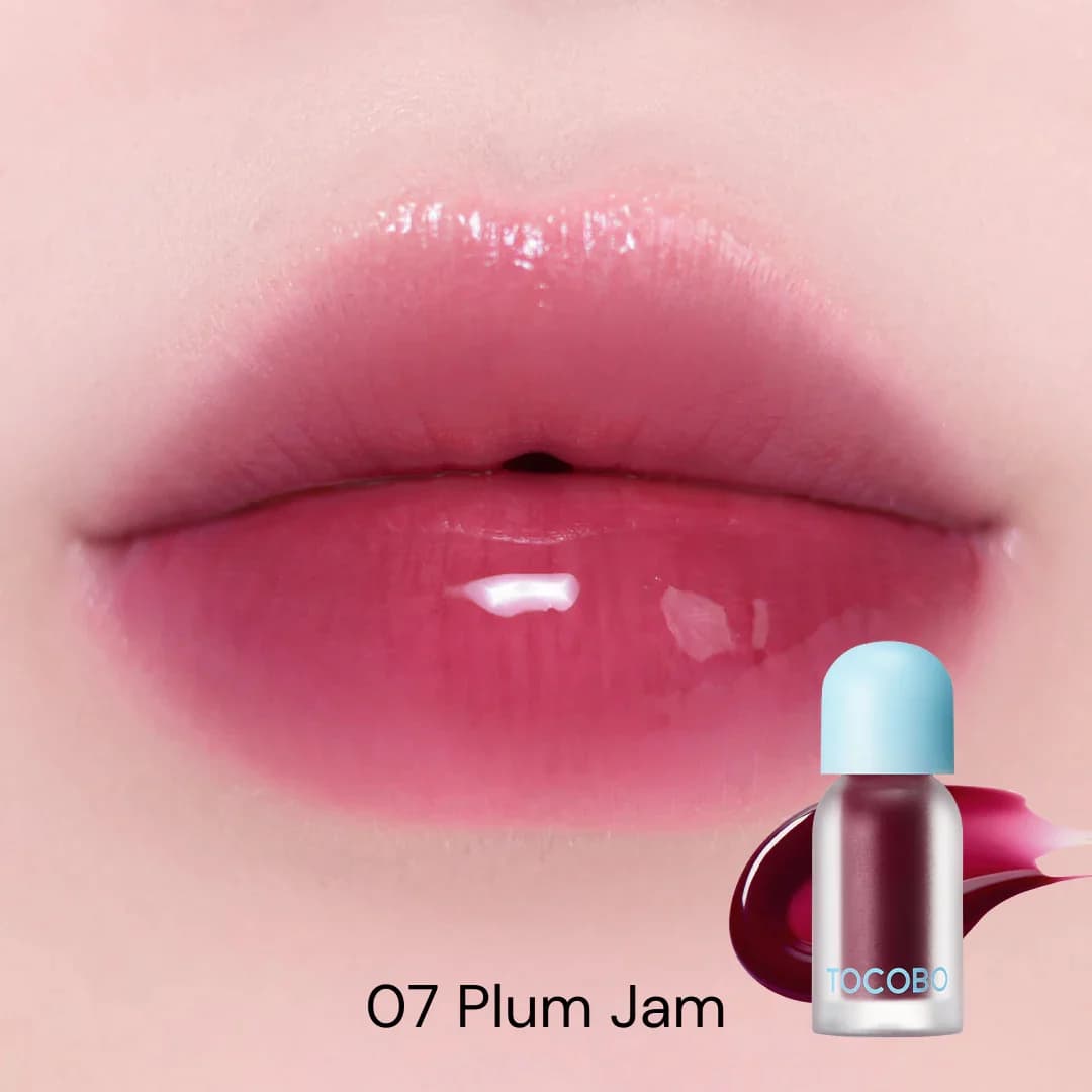 Масло для губ с плампинг-эффектом | Tocobo Juicy Berry Plumping Lip Oil 07 Plum Jam - фото 2