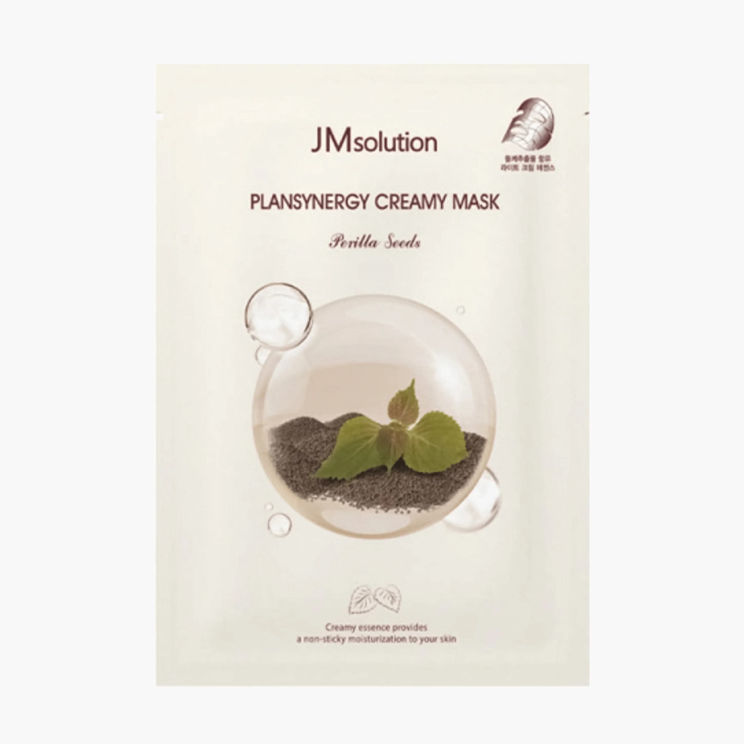 Маска тканевая для сияния кожи | JMsolution Plansynergy Creamy Mask 30 ml