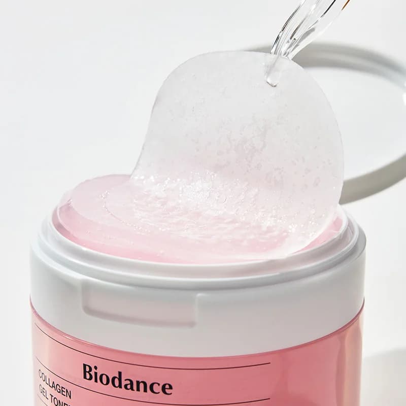 Тонер-пэды для лица увлажняющие с коллагеном | Biodance Collagen Gel Toner Pads 60 pads - фото 4
