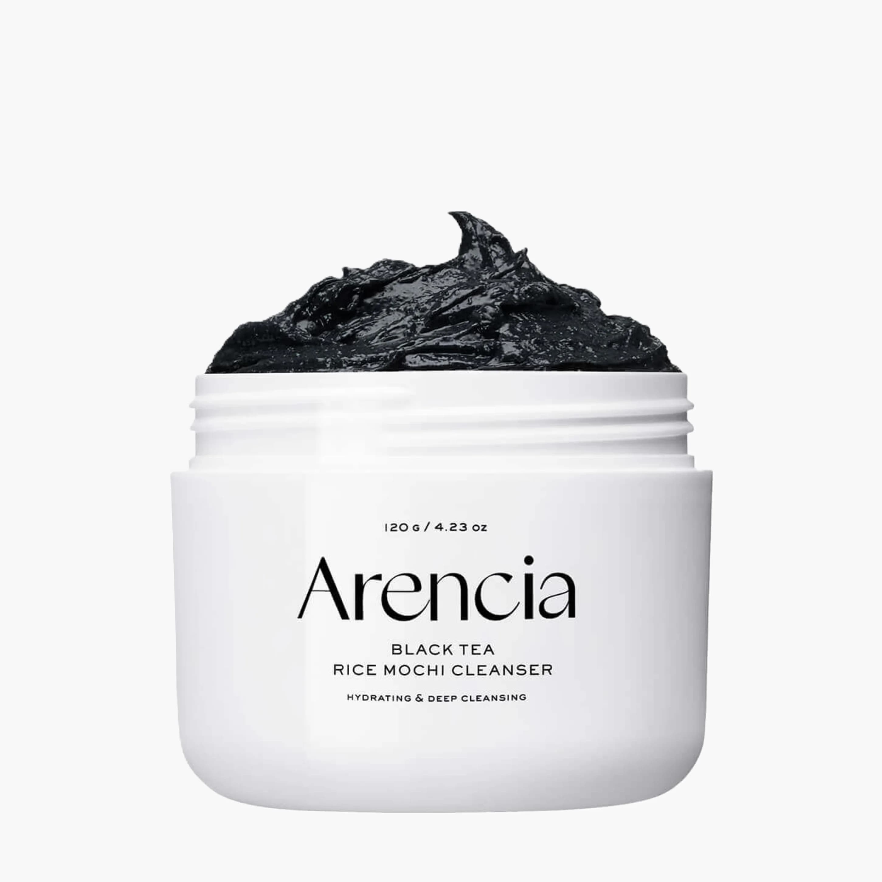 Пенка для глубокого очищения кожи | Arencia Black Tea & Yuzu Rice Mochi Cleanser 120g