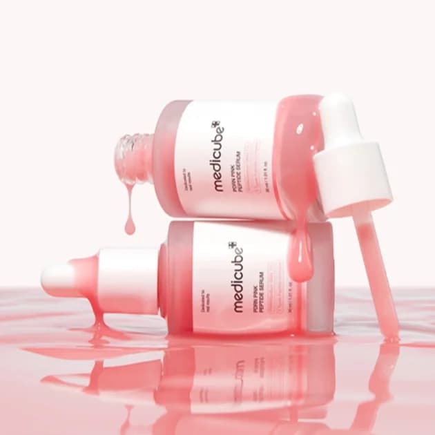 Сыворотка с пептидами | Medicube PDRN Pink Peptide Serum 30ml - фото 3