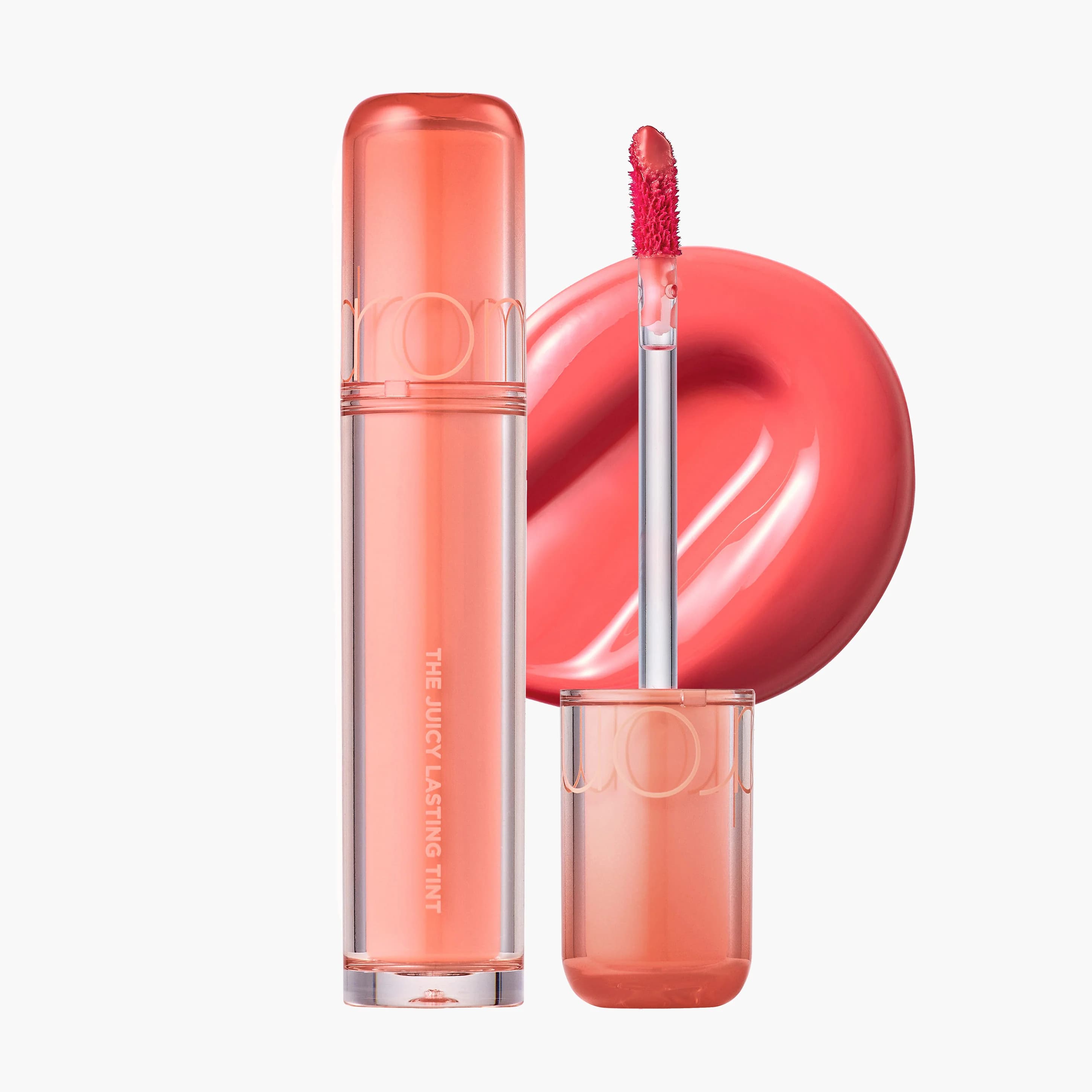 Тинт глянцевый для губ | Rom&nd JUICY LASTING TINT 10 Bare Apricot