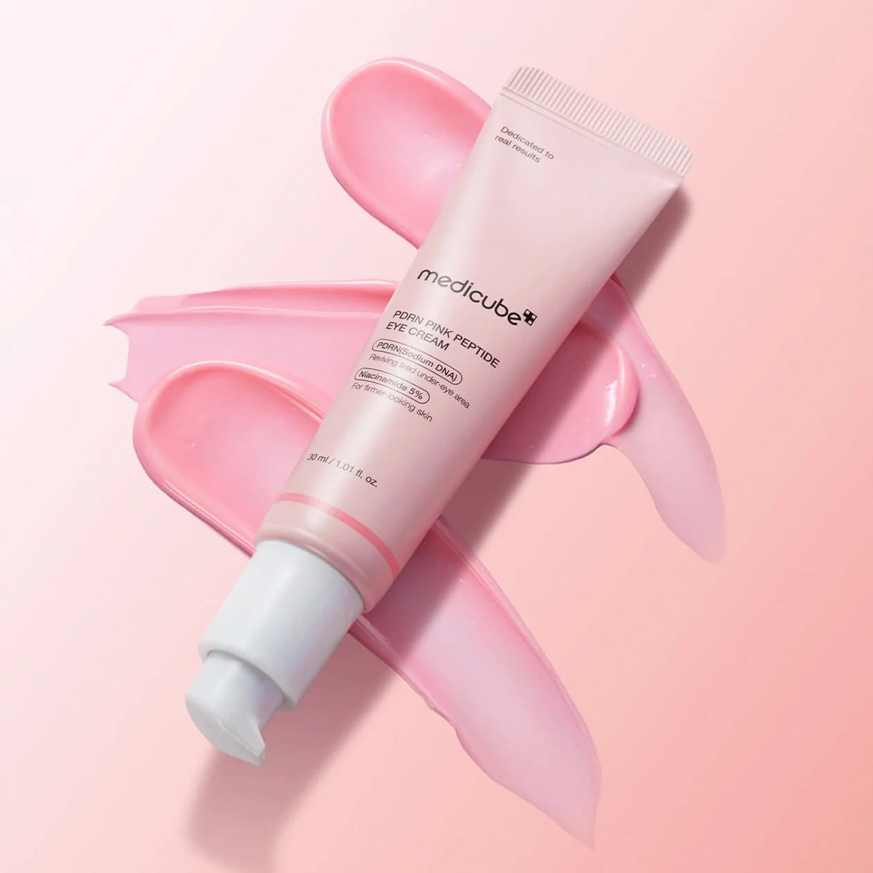 Крем для глаз с пептидами | Medicube PDRN Pink Peptide Eye Cream 30ml - фото 2