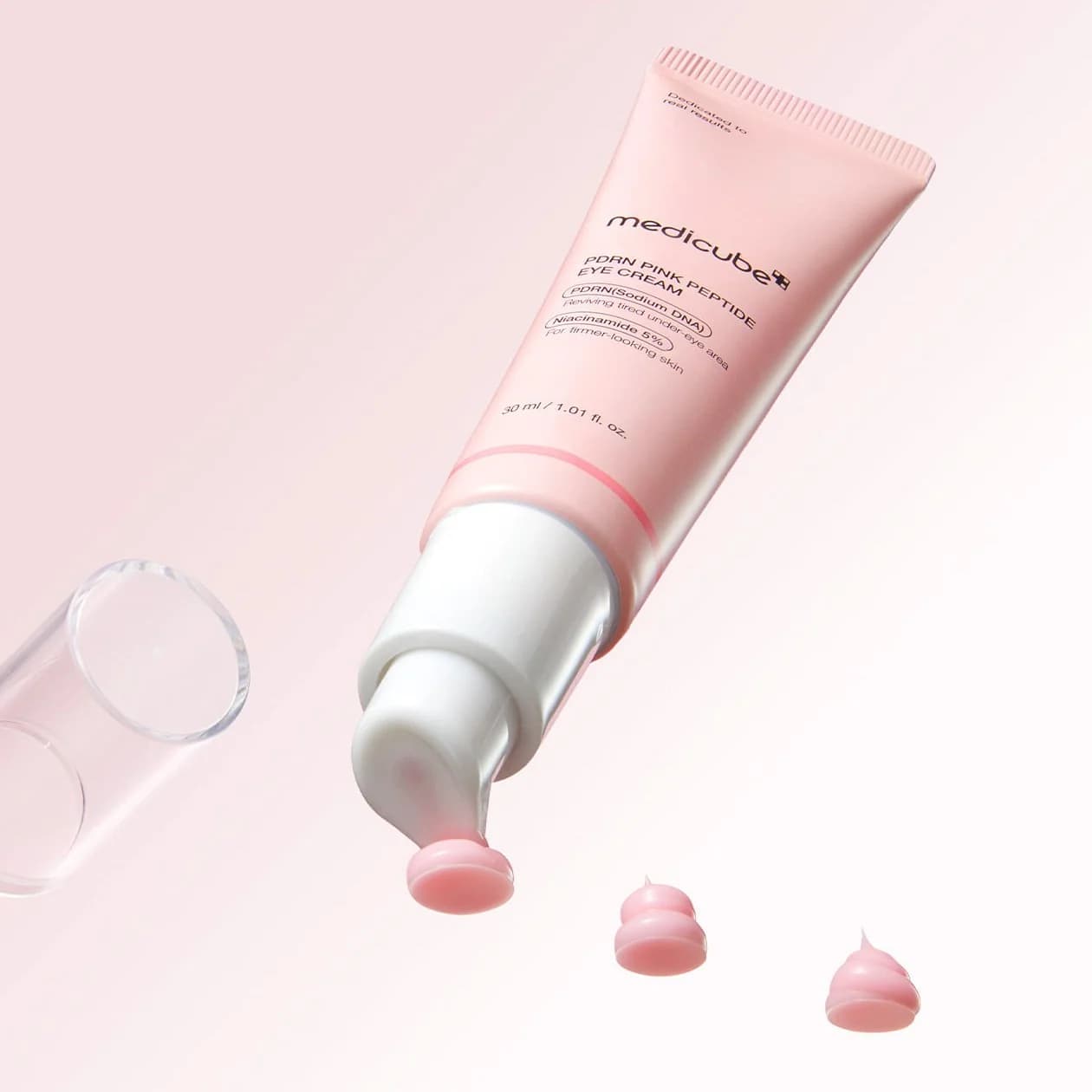 Крем для глаз с пептидами | Medicube PDRN Pink Peptide Eye Cream 30ml - фото 5