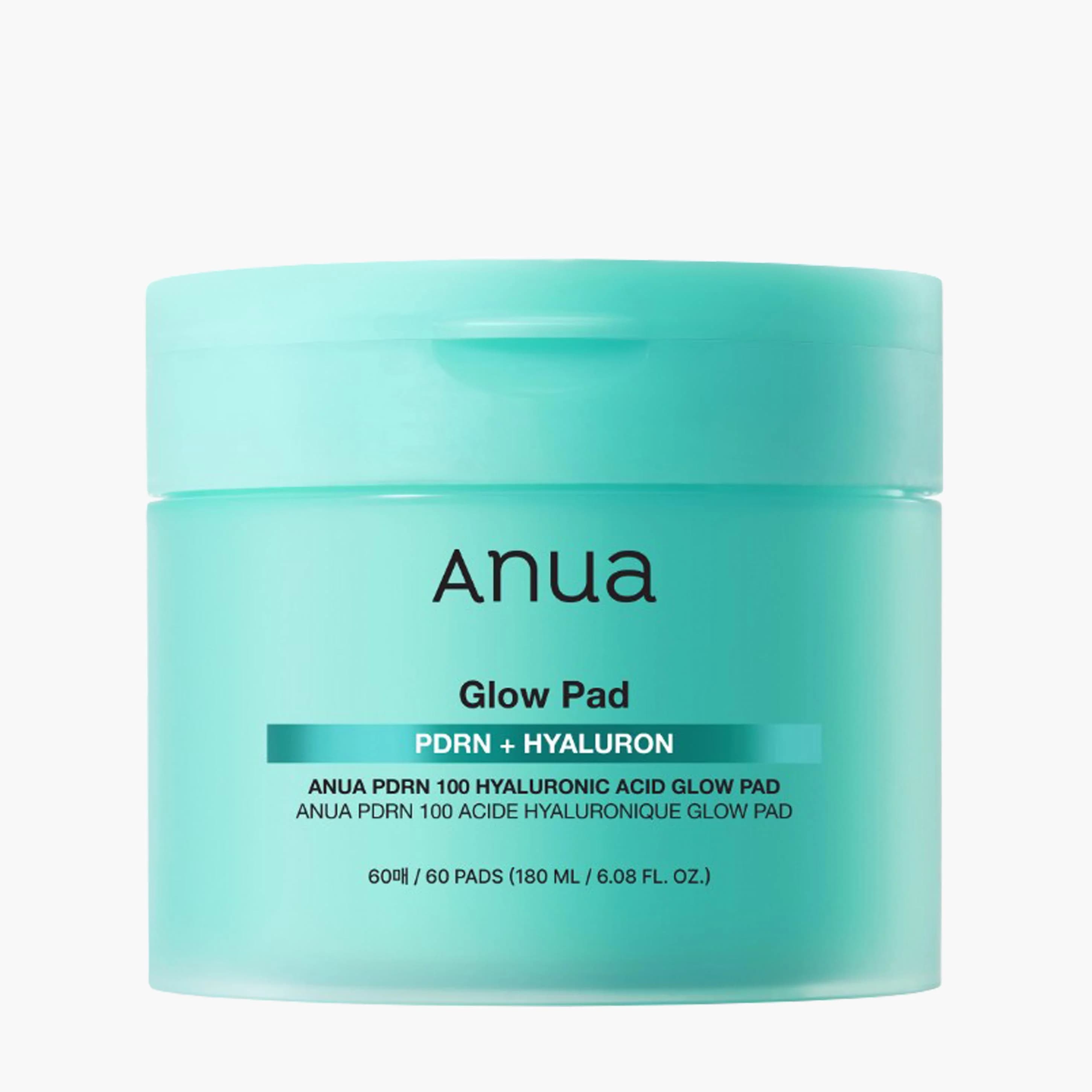 Пэды увлажняющие с гиалуроновой кислотой | ANUA PDRN Hyaluronic Glow Pad 180ml (60ea)