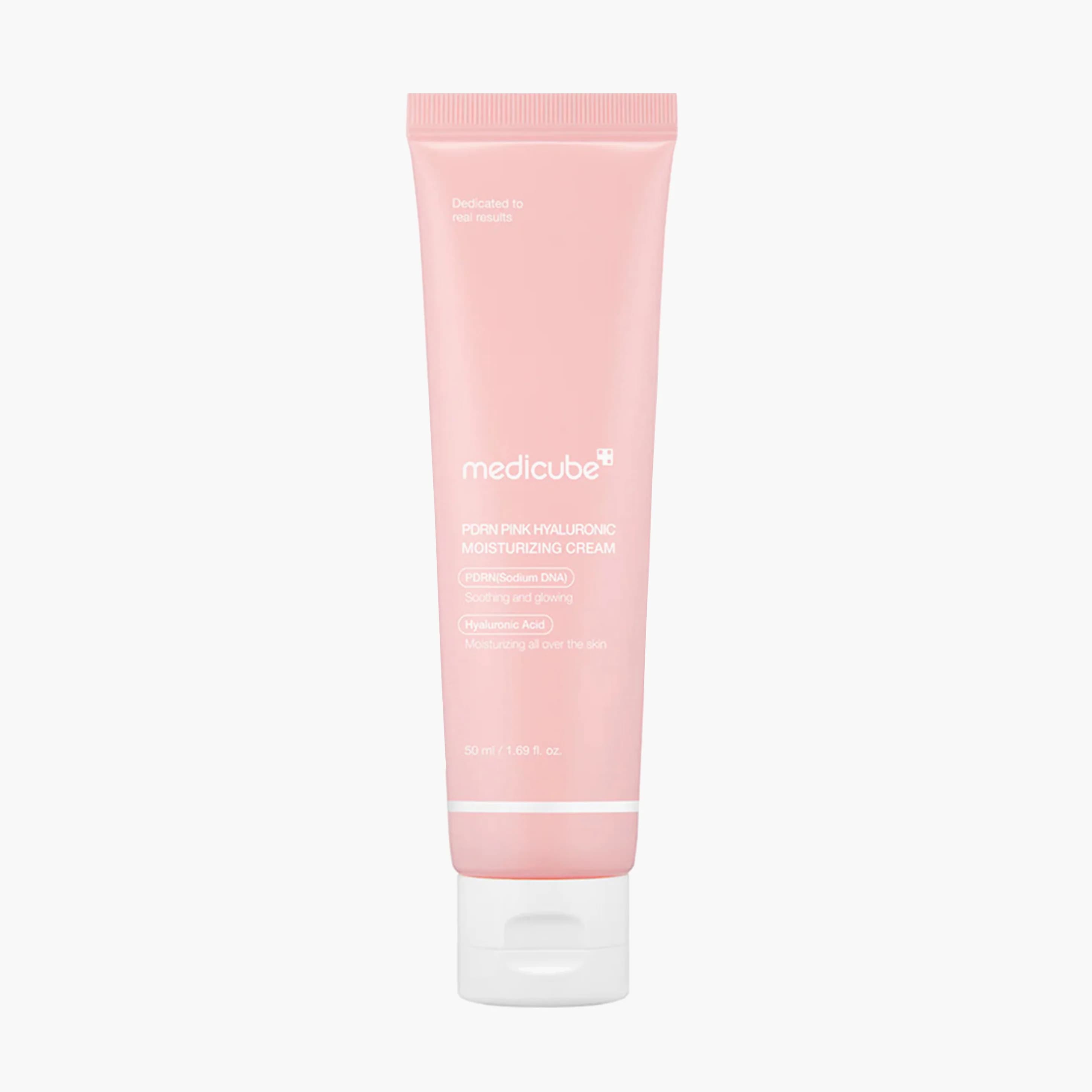 Крем с PDRN и гиалуроновой кислотой | Medicube PDRN Pink Hyaluronic Moisturizing Cream 50ml