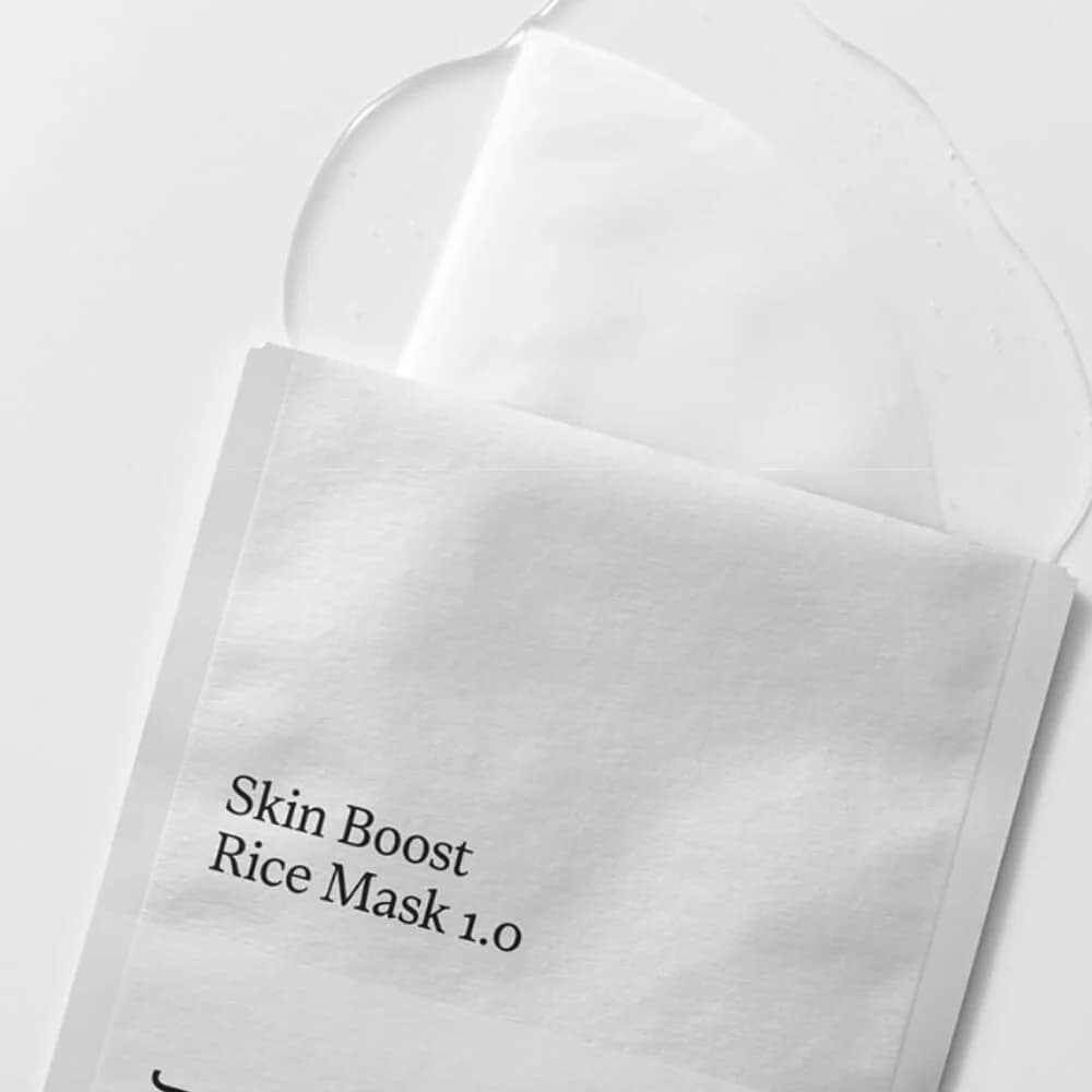 Маска-бустер тканевая с рисом | JMsolution JMSOLUTION SKIN BOOST RICE MASK 1.0 - фото 4