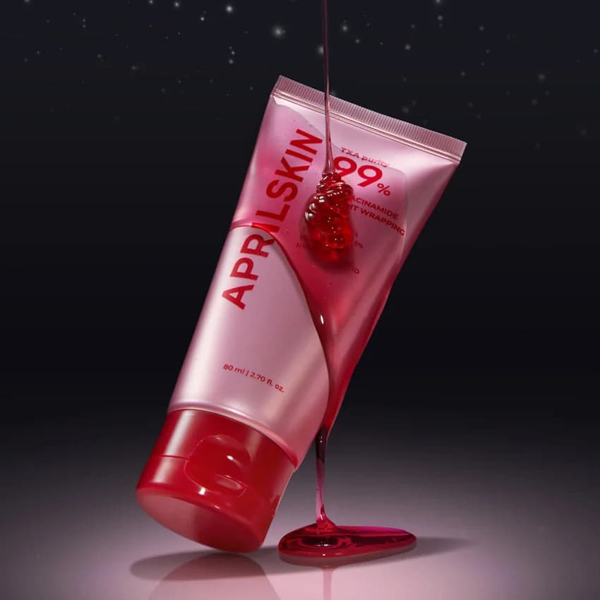 Маска ночная | APRILSKIN TXA NIACINAMIDE 99 NIGHT WRAPPING MASK 80ml - фото 2