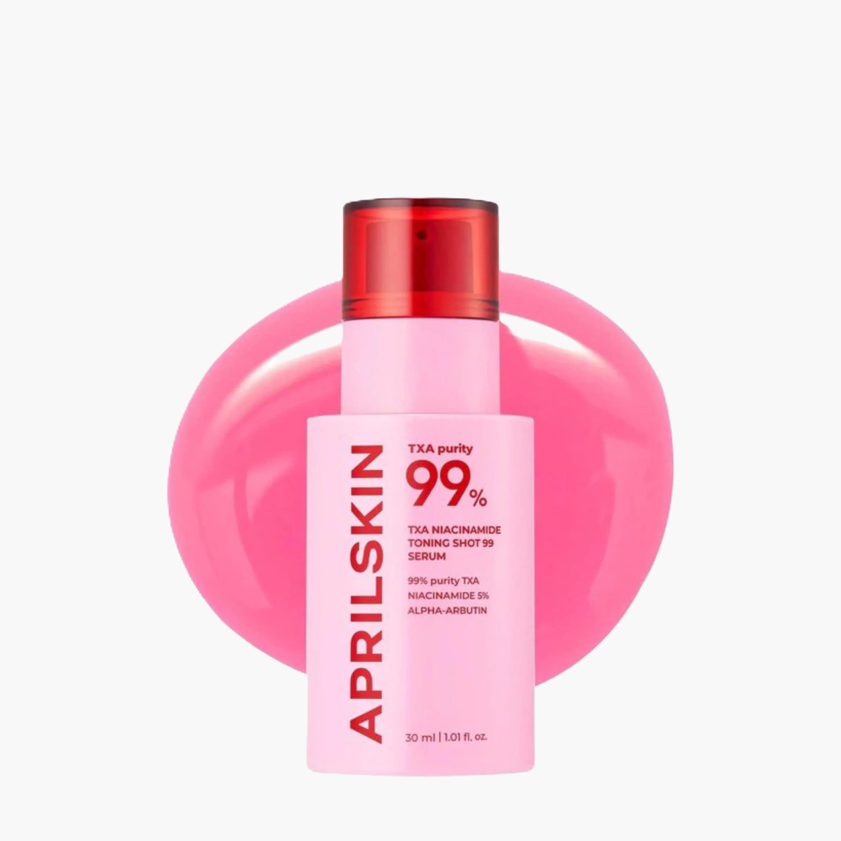 Сыворотка для лица осветляющая | APRILSKIN TXA NIACINAMIDE TONING SHOT 99 SERUM 30ml