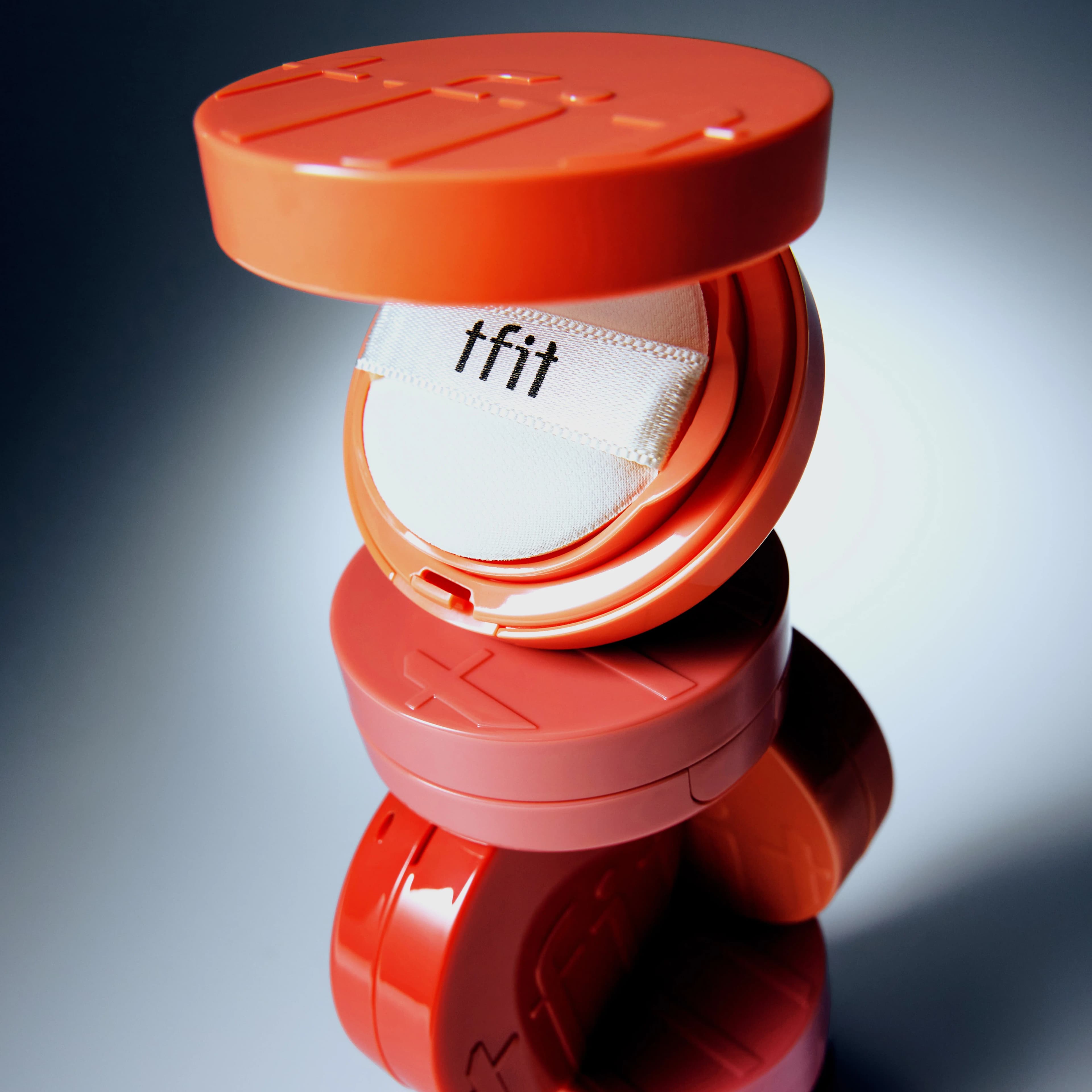 Румяна-кушон | TFIT FLUFFY VELVET CUSHION BLUSH O01 CORAL ORANGE - фото 5