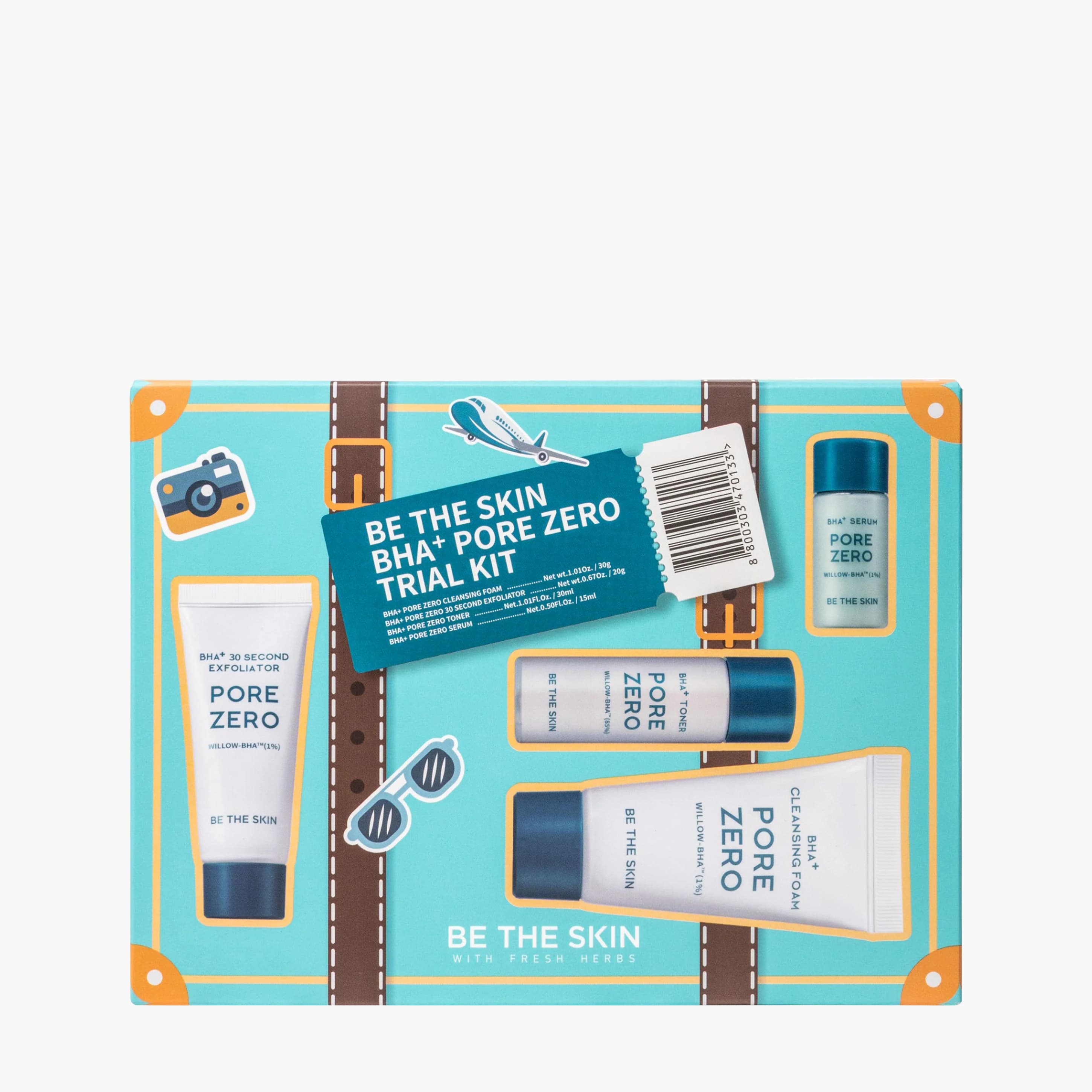 Набор миниатюр | Be The Skin BHA+ Deluxe (30г+20г+30мл+15мл) - фото 2