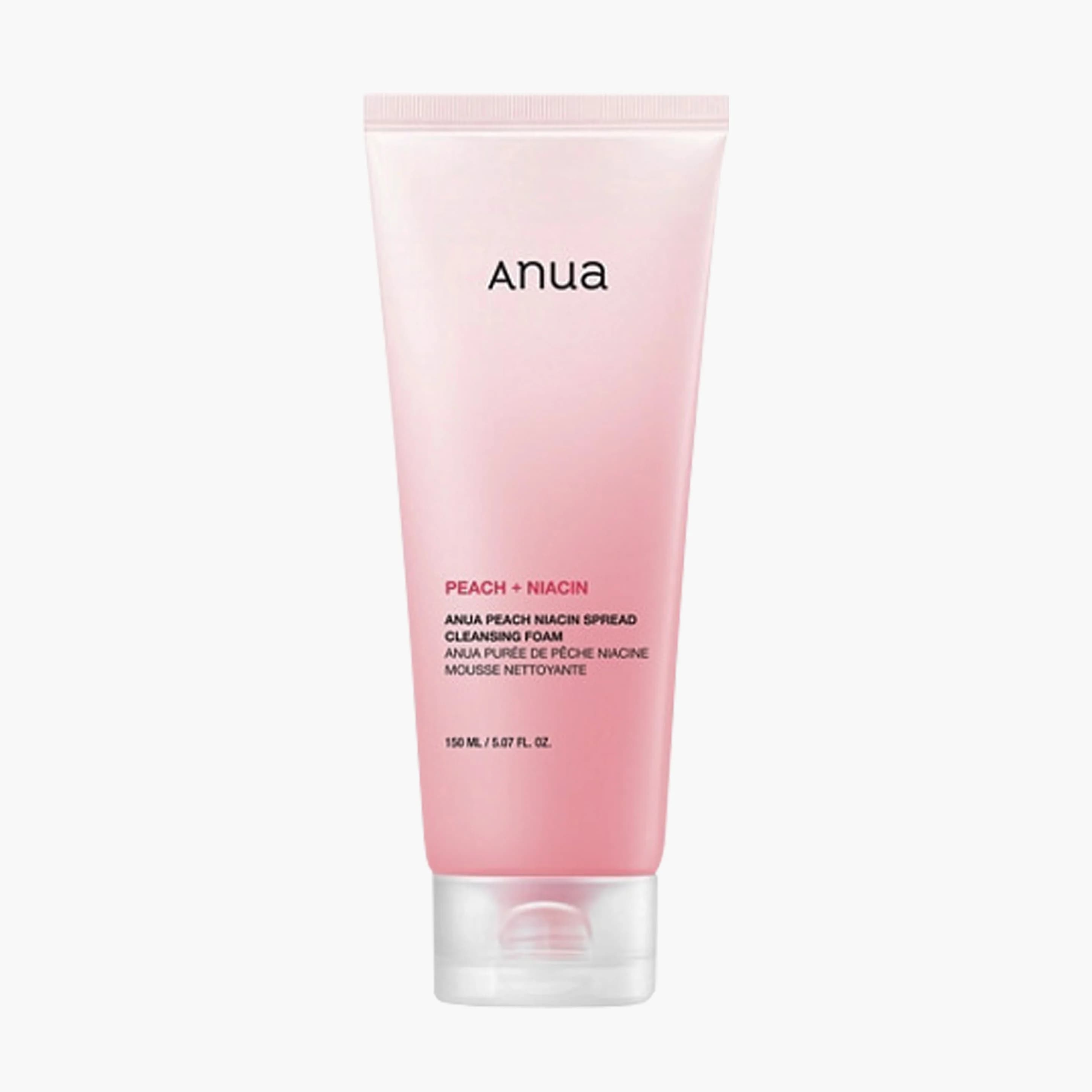 Пенка для умывания c экстрактом персика и ниацинамидом | ANUA Peach Niacin Spread Cleansing Foam 150