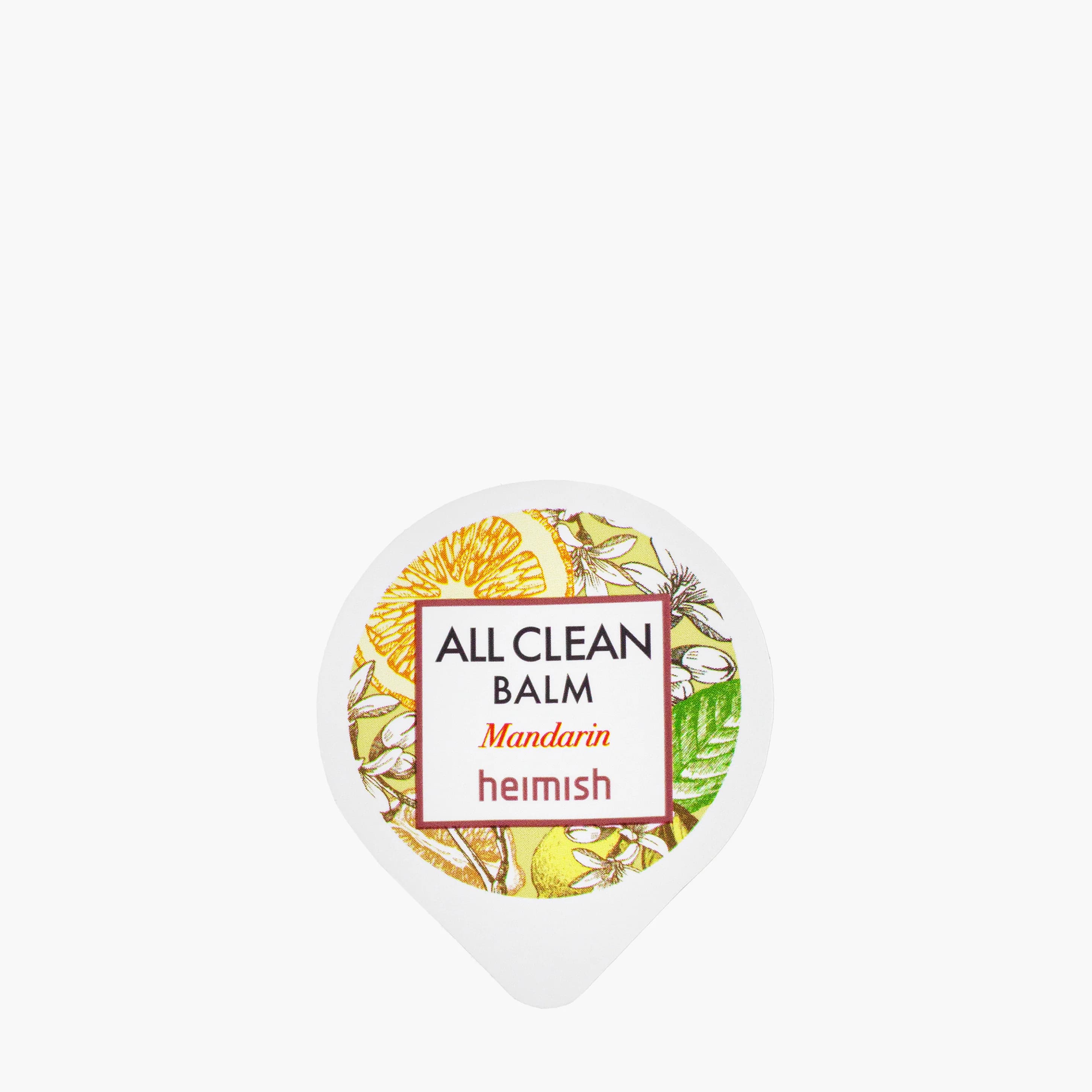 Бальзам очищающий для снятия макияжа с мандарином | Heimish All Clean Balm Mandarin Blister 5 ml