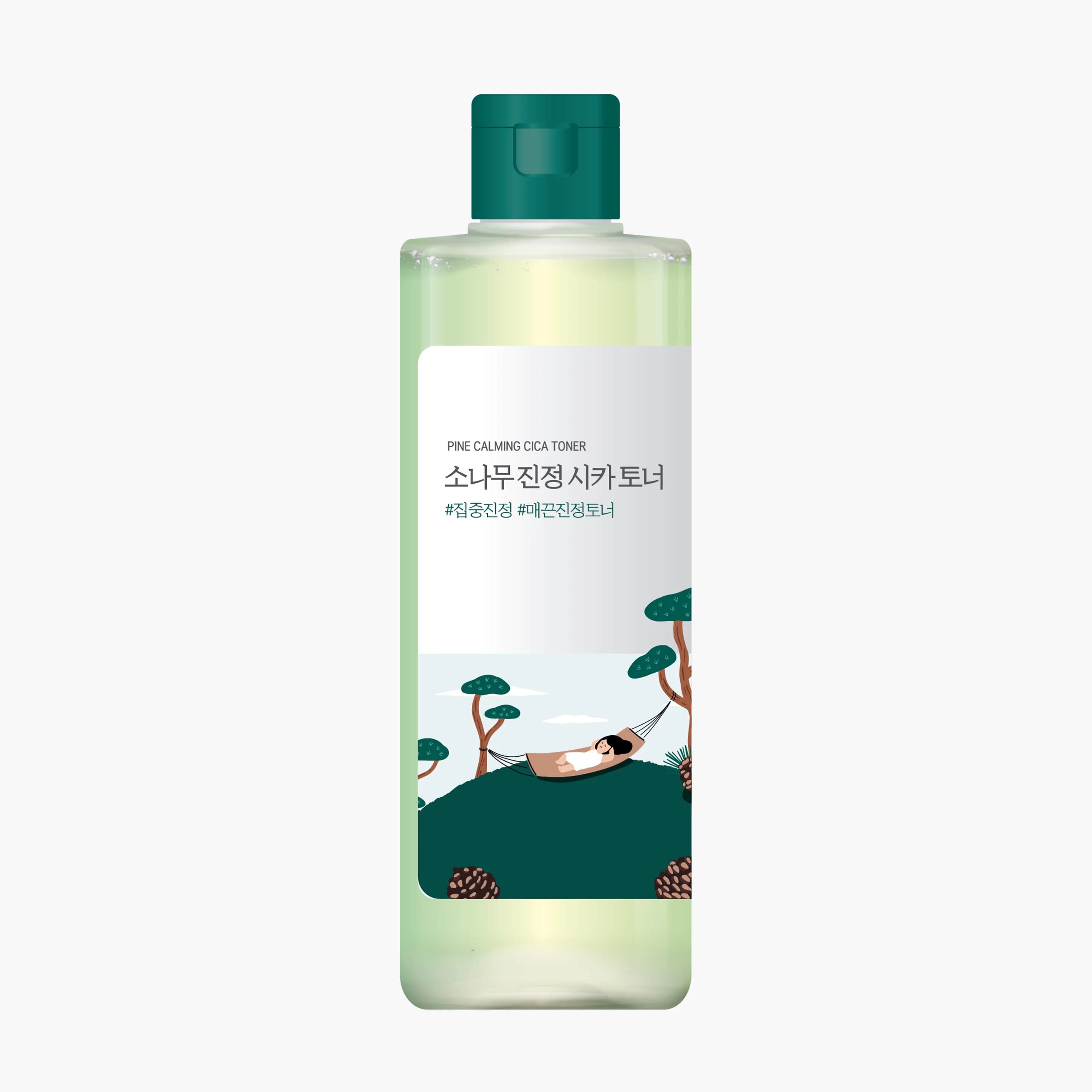 Тонер с экстрактами сосны и центеллы для проблемной кожи | Round Lab Pine Calming Cica Toner 250ml