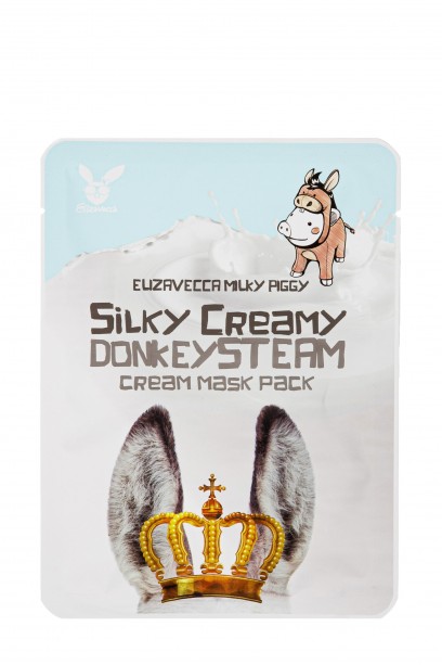  Elizavecca silky creamy donkey steam cream mask pack 25 ml..