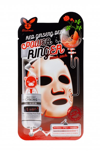  Elizavecca red ginseng deep power ringer mask pack 23 ml..