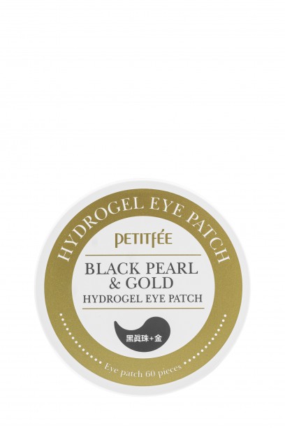  Petitfee black pearl&gold eye patch 60 еа..
