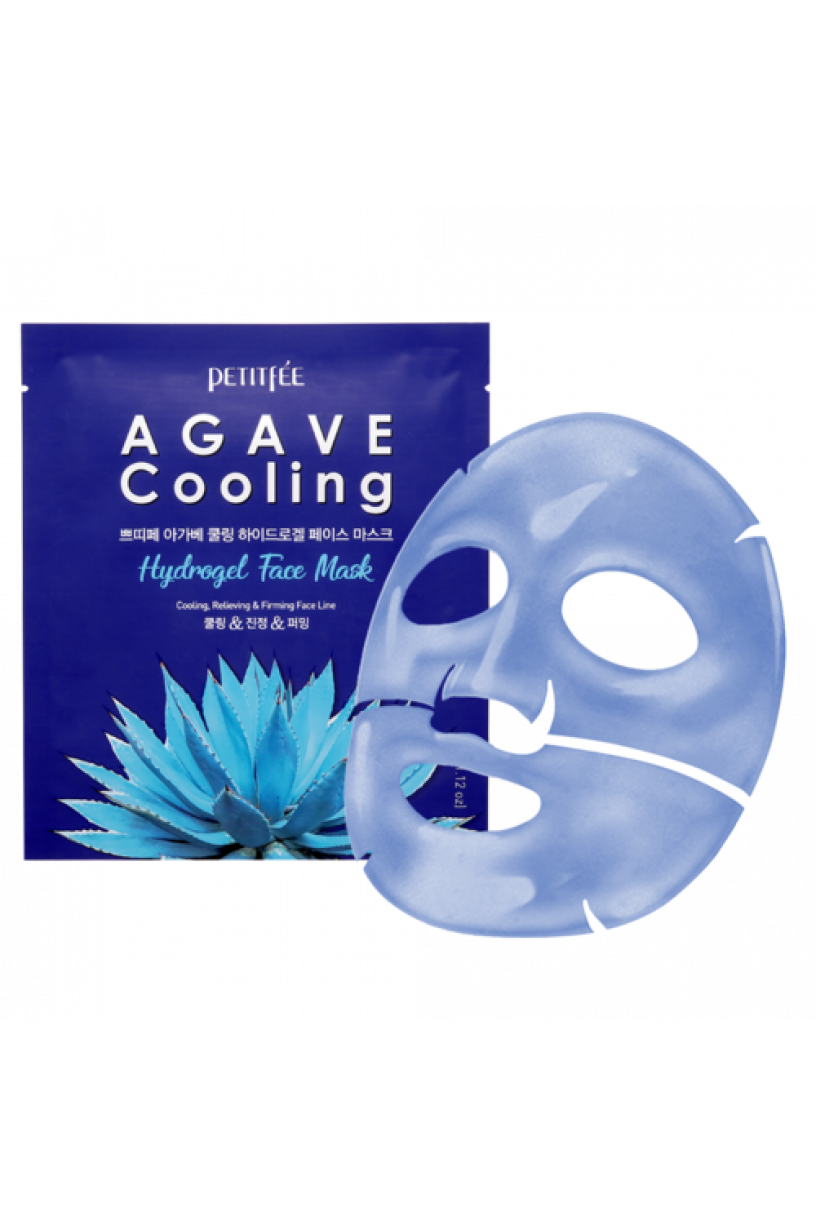 Охлаждающая гидрогелевая маска с экстрактом агавы 