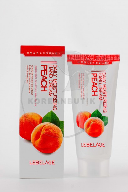  Lebelage Daily Moisturizing Hand Cream Peach 100 ml..